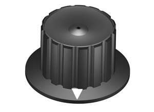 SM015 Knob Large Round Dia 42 mm