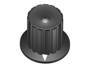 SM017 Knob Medium Round Dia 27 mm