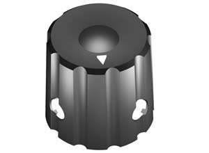 SM019 Knob Small Round Dia 17 mm