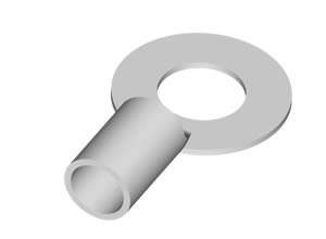 SM084 Round Close Tag Large