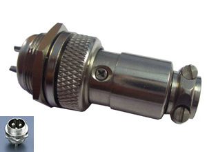 SM126 Round Shell Connector 16mm - 3 Way