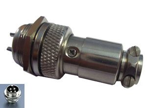 SM127 Round Shell Connector 16mm - 4 Way