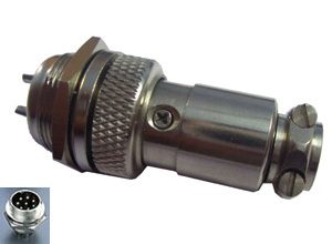 SM131 Round Shell Connector 16mm 8 Way