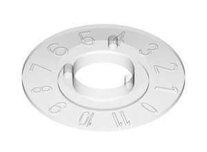 SM158 Knob Number Dial Pointer 16 mm