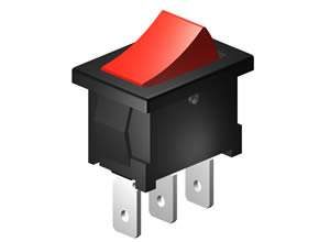 SM301 Rocker Switch Small 4A SPDT On On