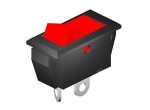 SM306 Rocker Switch Medium 2A SPDT On On