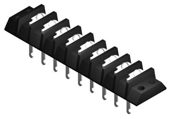 SM357 Terminal Block 10 A "L" Type 9 way