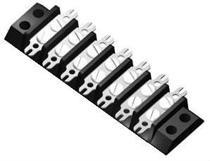 SM395 Terminal Block Double Solder Fork Type 10A 7 Way