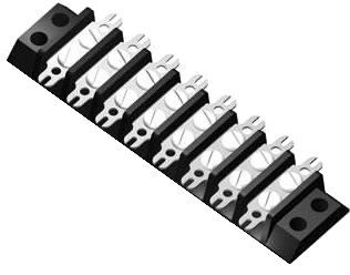 SM396 Terminal Block Double Solder Fork Type 10A 8 Way