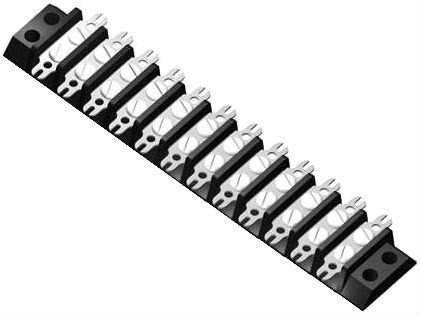 SM400 Terminal Block Double Solder Fork Type 10A 12 Way