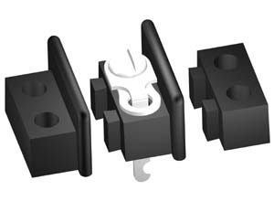 SM485 Terminal Block Stackable L Type 10A 1 Way