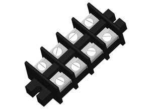SM542 Terminal Block Open Barrier Type 60A 4 Way