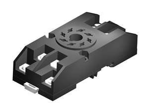 SM967 Relay Socket 8 Pin Rail Mtd.